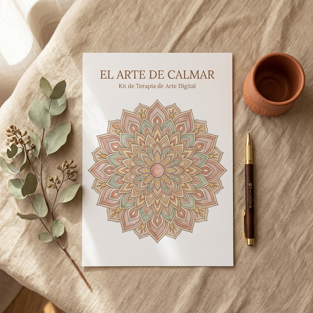 Fichas de arteterapia imprimibles - El Arte de Calmar