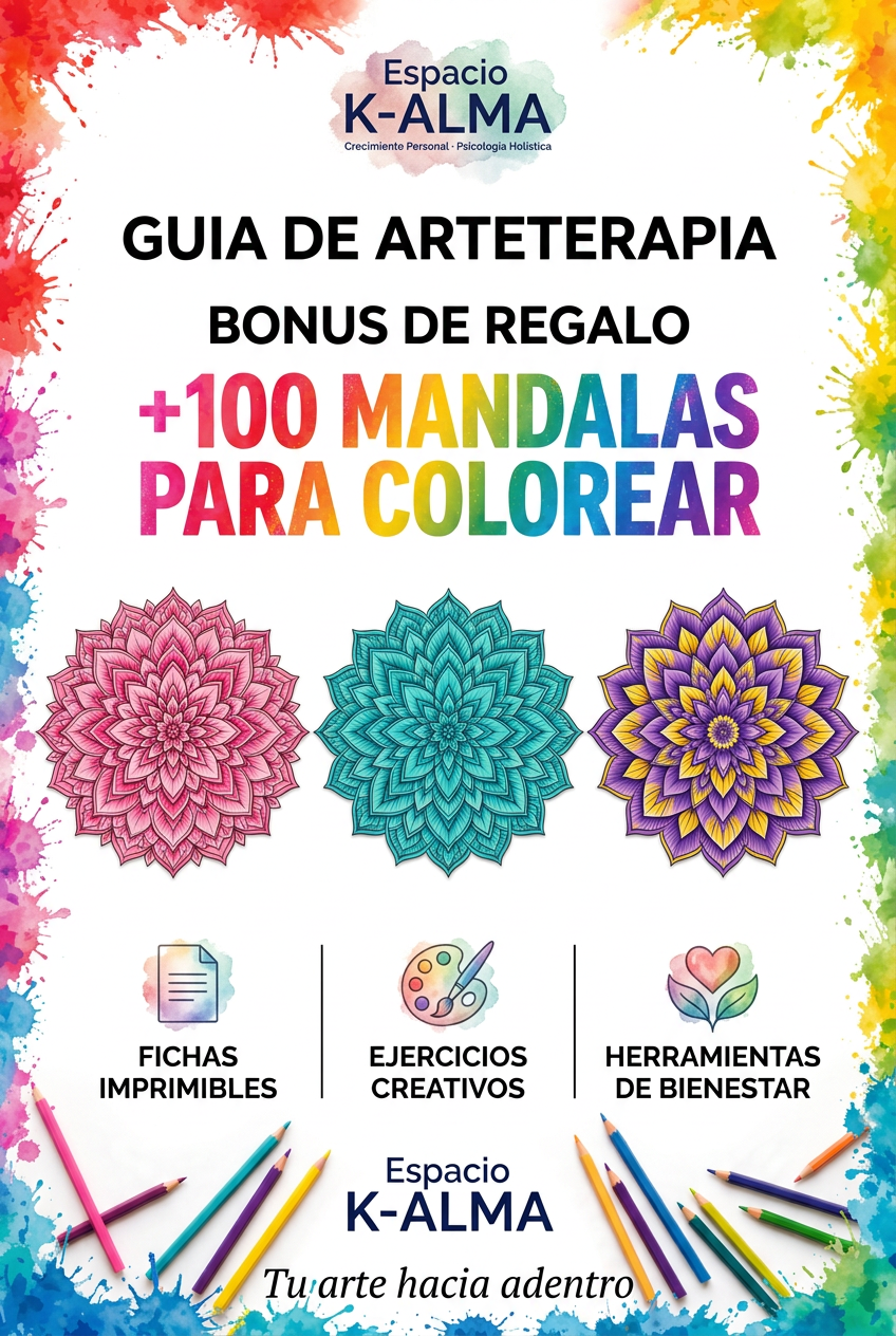 EL ARTE DE CALMAR — Fichas de Arteterapia Imprimibles